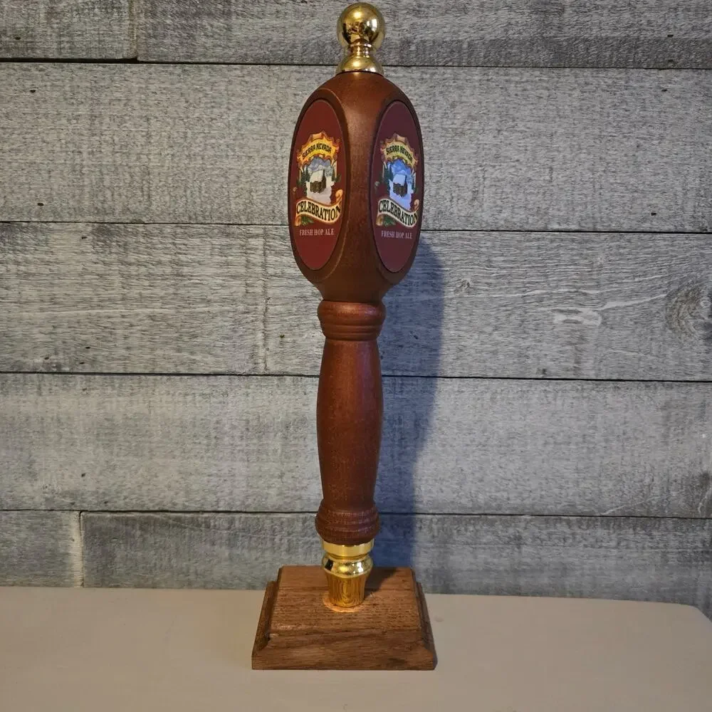 Sierra Nevada Celebration Fresh Hop Ale Beer Tap Handle‎ – Wooden – Rare